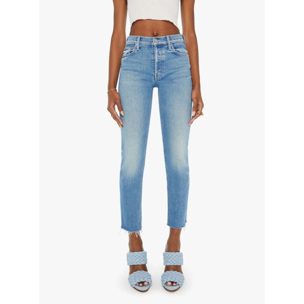 NWT! MOTHER The Tomcat Flood Fray Flag Me Down SIZE-28